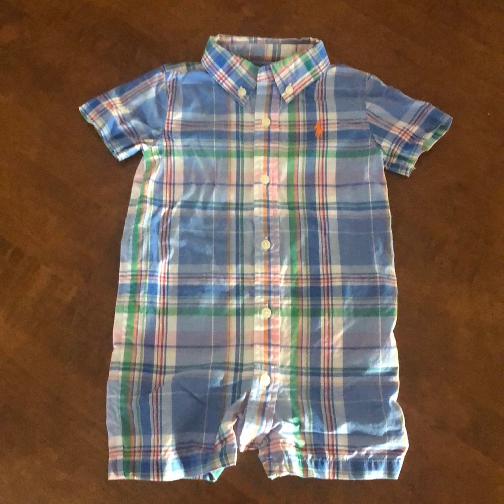 Ralph Lauren button down romper